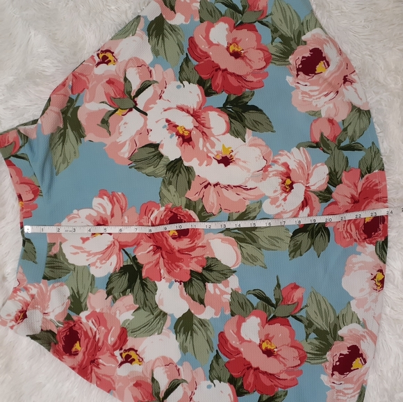 Floral A-Line Skirt - Picture 4 of 6